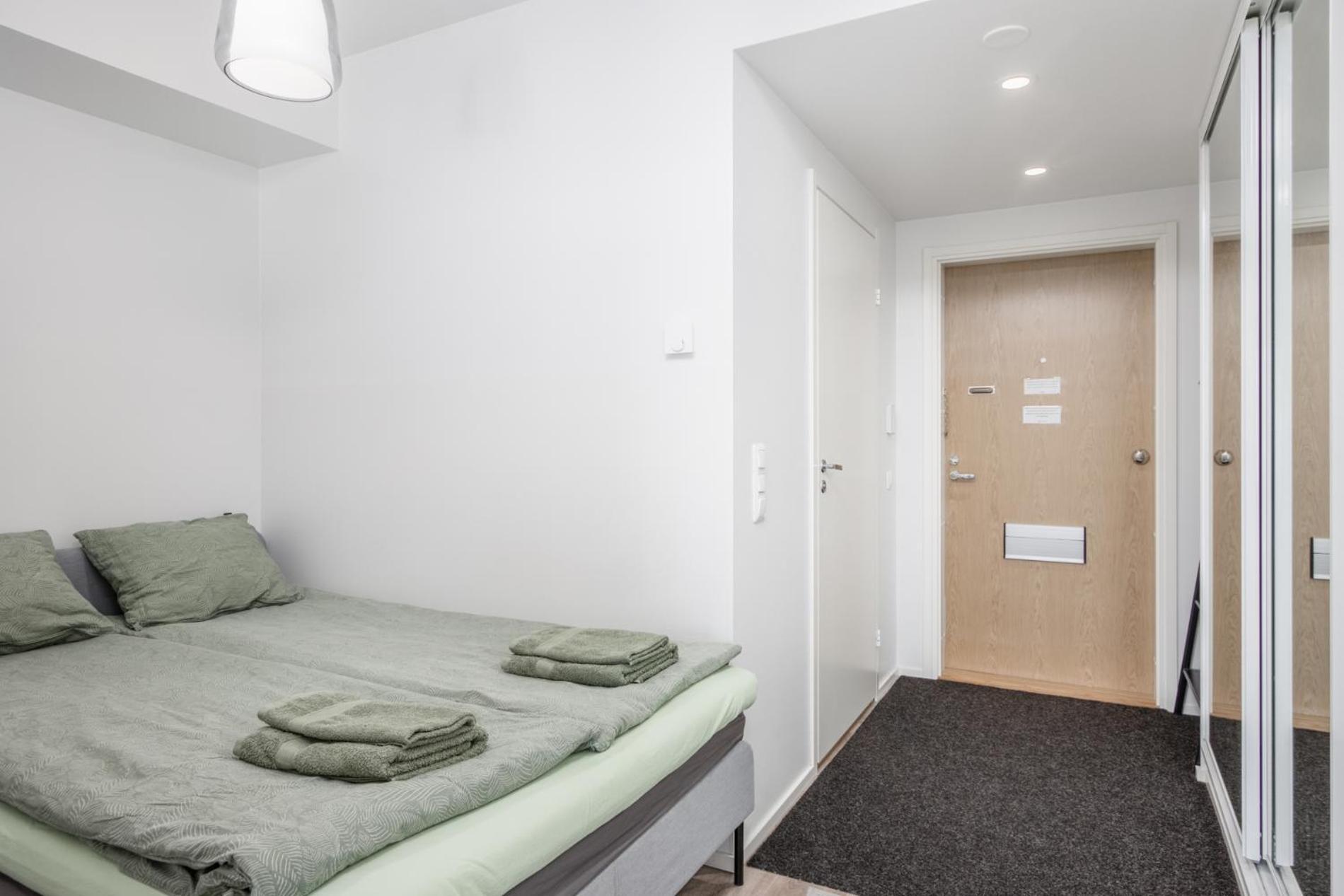 New Studio Apartment With Free Parking Kuopio Bagian luar foto