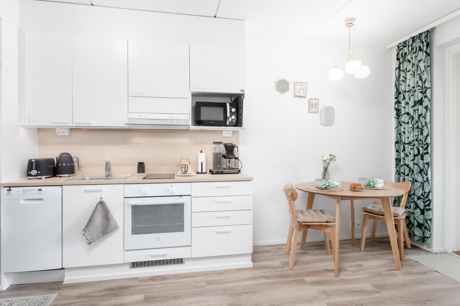 New Studio Apartment With Free Parking Kuopio Bagian luar foto