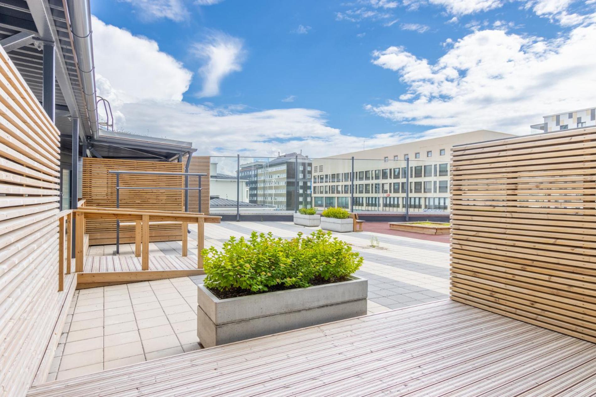 New Studio Apartment With Free Parking Kuopio Bagian luar foto